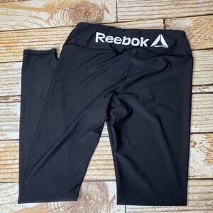 Reebok black leggings size small